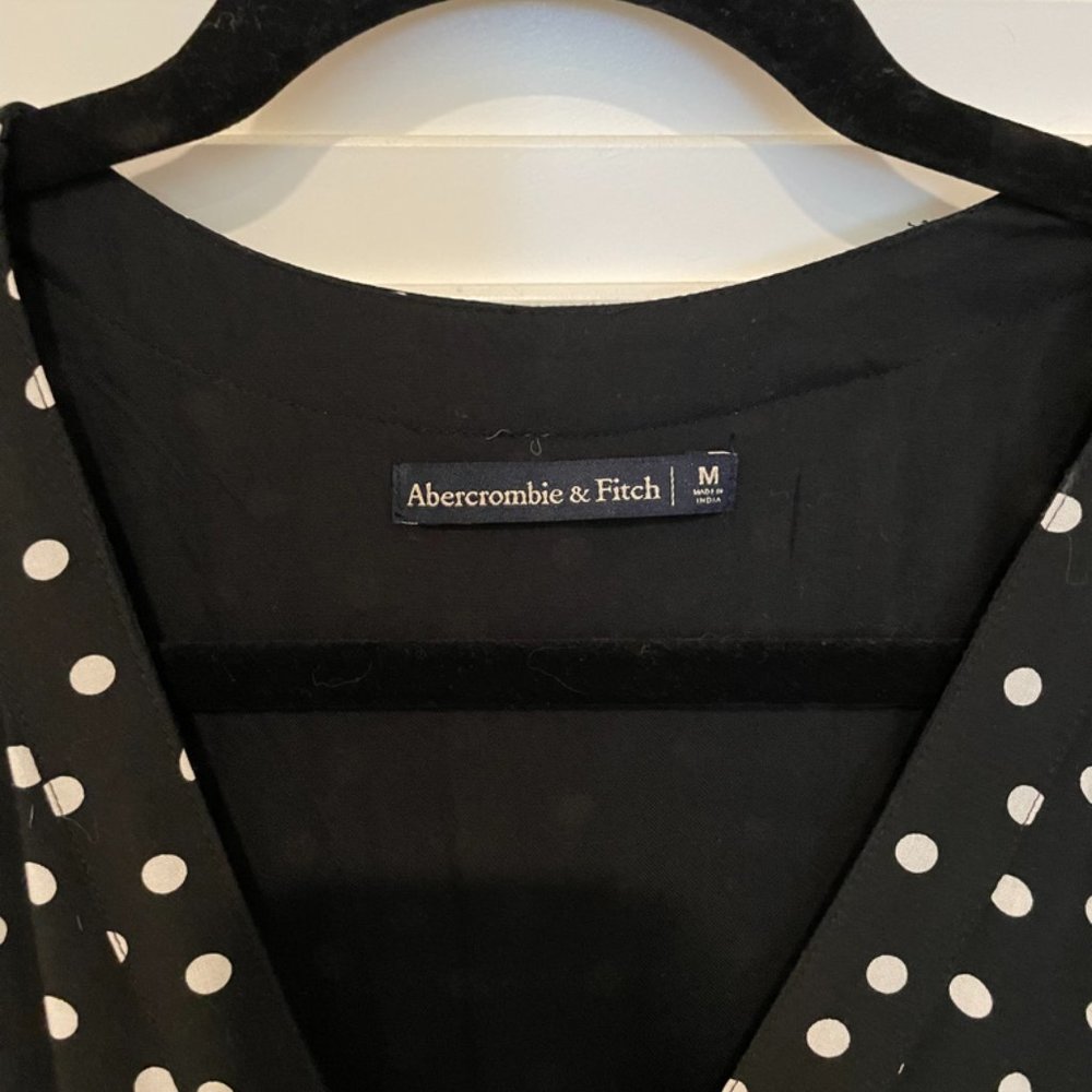 Abercrombie Wrap-Front Skort Romper - image 3